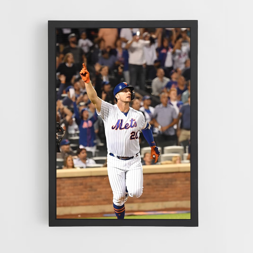 Poster En Route Vers le Plaque – affiche Baseball (vue 2)